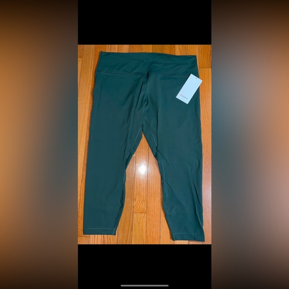 lululemon athletica Pants - NWT lululemon athletica Green Leggings Soft Stretchy Fabric